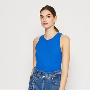 Gap High Neck Ribbed Tank